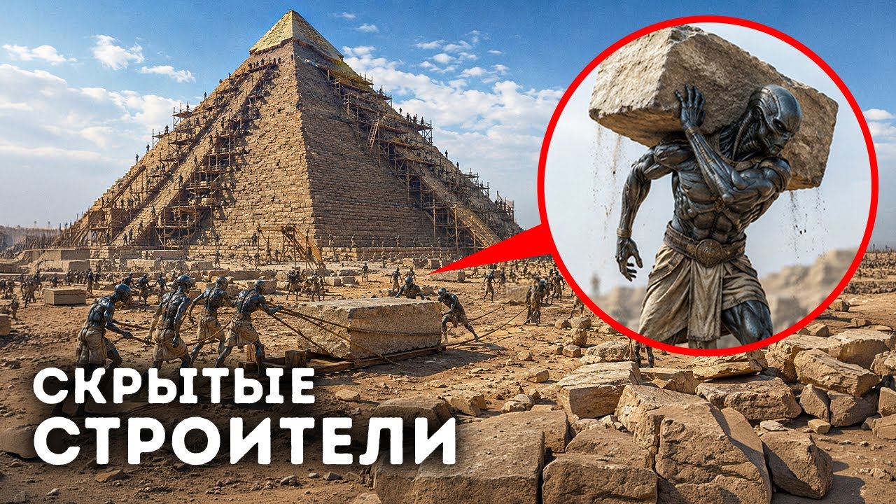 Пирамиды не были построены египтянами? Новая теория вызывает споры