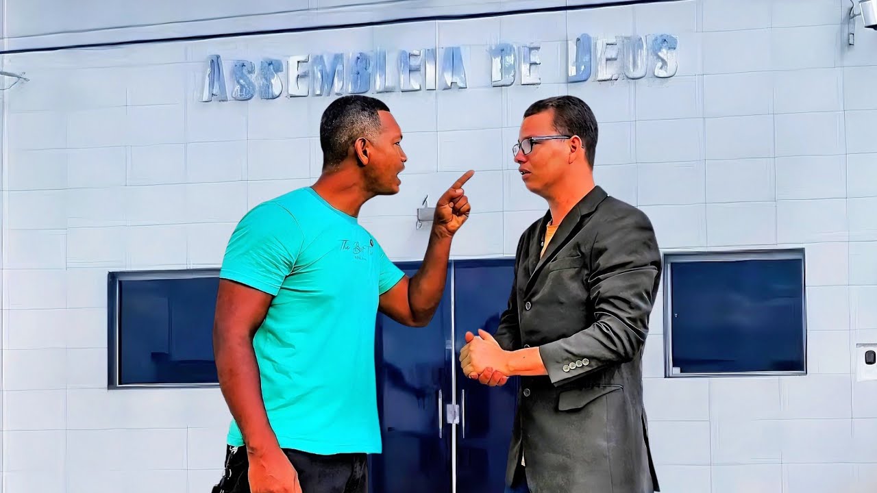 AGIOTA fica sem VOZ ao TOCAR no HOMEM DE DEUS