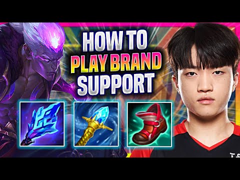 LEARN HOW TO PLAY BRAND SUPPORT LIKE A PRO! - T1 Keria Plays Brand Support vs Bard! | Preseason 2023