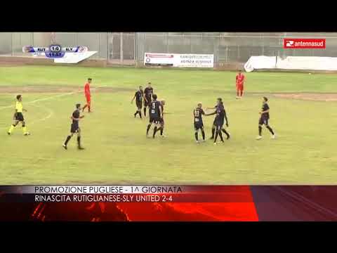 8 settembre 2019 - Promozione Pugliese 1^ giornata, Rinascita Rutiglianese - Sly United 2-4