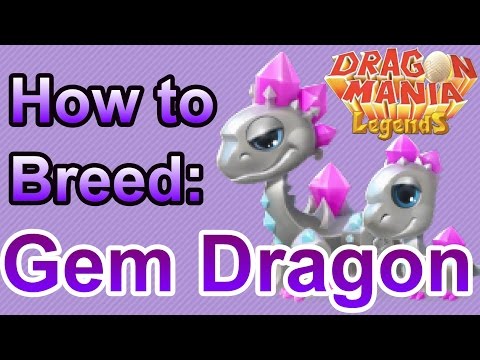 How to Breed: Gem Dragon - Dragon Mania Legends (Dragon of the Week)