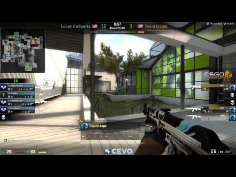 Team Liquid vs Lunatik (CEVO-P CS:GO Season 6) - Helium & Dust