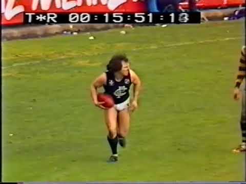 1980 Round 18 Hawthorn Vs Carlton highlights at Princes Park  CH 2 1