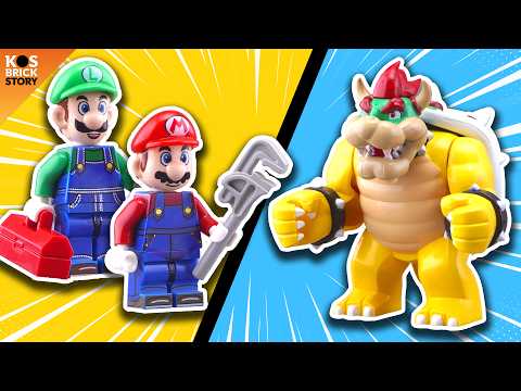 I've built SUPER MARIO BROS MOVIE in LEGO!