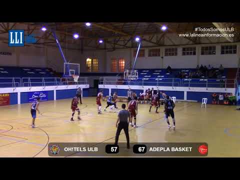Liga EBA 2017/18 J18 Grupo DB OH!TELS Unión Linense Baloncesto - Adepla Basket 2ª Parte 76-91