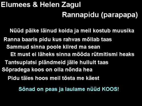 Elumees & Helen Zagul Rannapidu parapapa