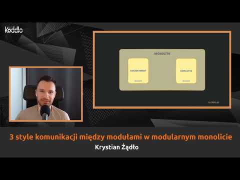Modularny monolit - 3 style komunikacji między modułami