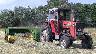 preview picture of video 'Loonb. Doornekamp. Persen met John Deere 459'