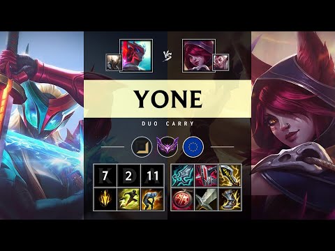 Yone ADC vs Xayah - EUW Master Patch 25.17