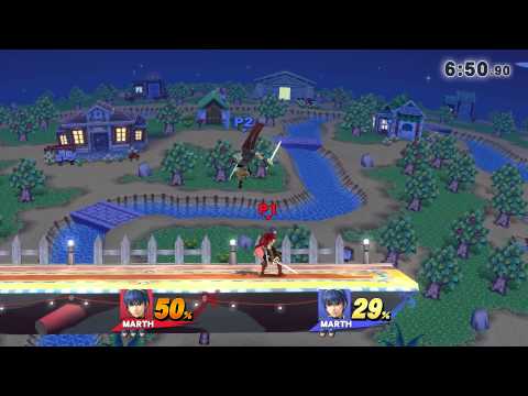 [SSB4] More Marth Dittos