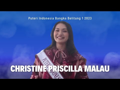 Video Profil Christine Priscilla - Puteri Indonesia Bangka Belitung 1 2023