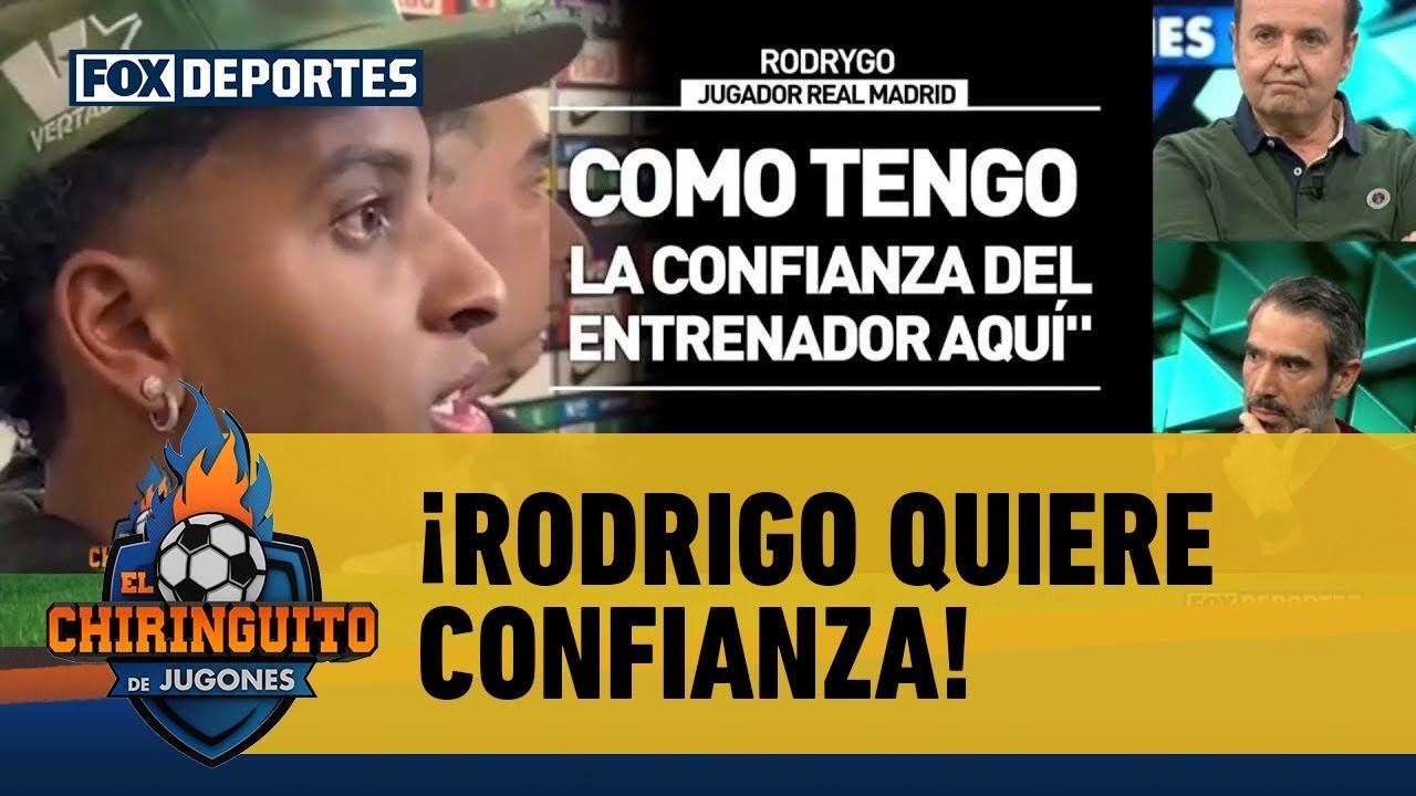 🧐 RODRYGO quiere ganarse la confianza de XABI ALONSO en el REAL MADRID | El Chiringuito