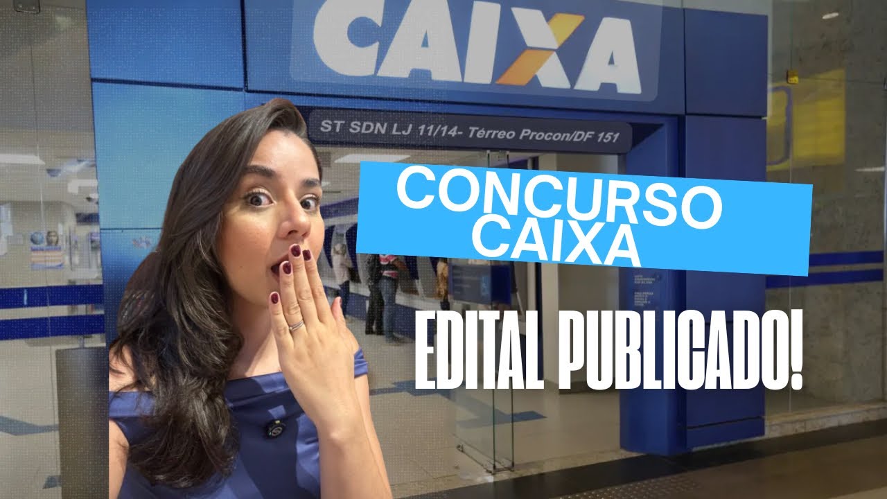 Caixa publicado novo edital com 184 vagas! Veja os detalhes dos cargos e salários aqui! 