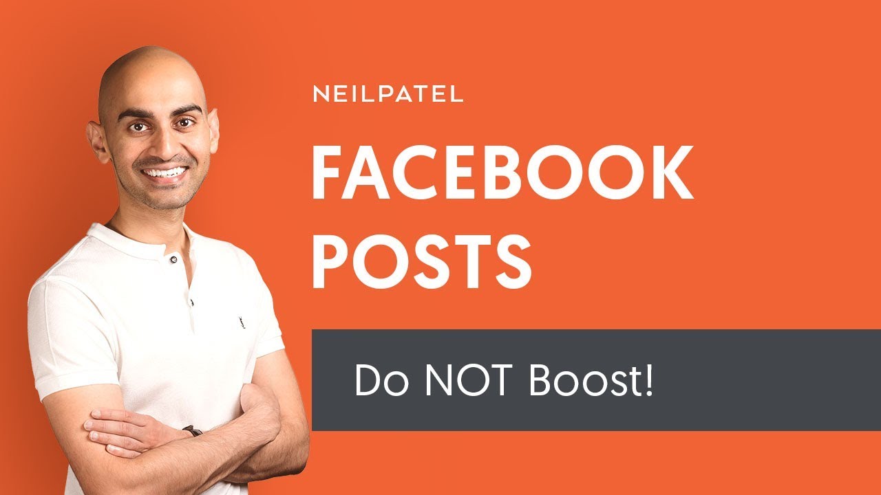 Why You Shouldn’t Boost Your Facebook Posts
