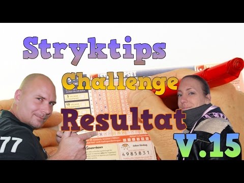 Stryktipschallange v. 15 resultat