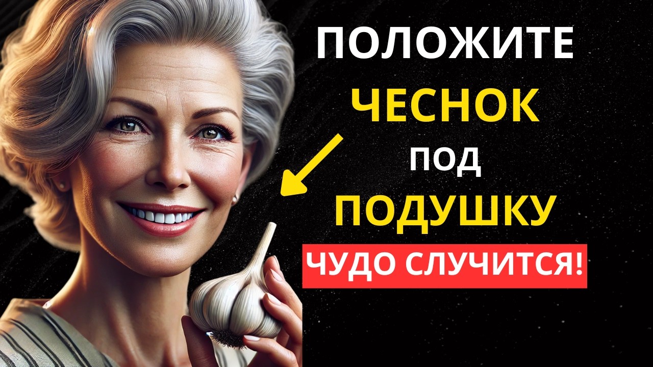 Положите чеснок под подушку на 3 дня и вы удивитесь результату  | Буддийская практика
