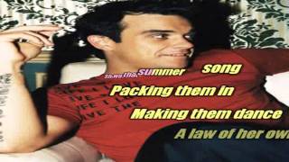 GHOSTS Robbie Williams karaoke