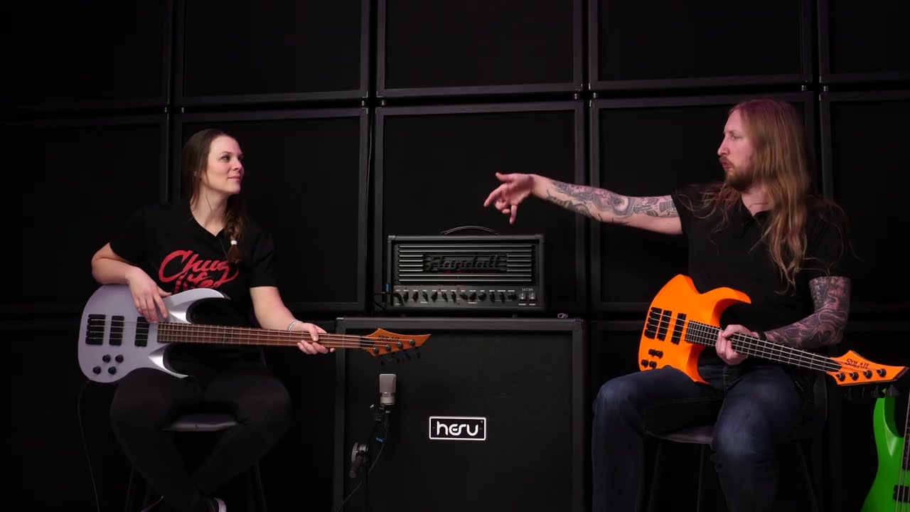 Solar AB2.4S 4-String Bass Guitar - Silver Matte