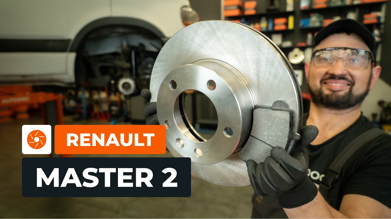 Bremsbeläge hinten selber wechseln: Renault Master 2 Kasten - Austauschanleitung