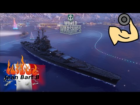 Jean Bart B vernichtet den Gegner! Replay WoWs