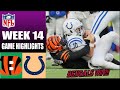 Unbelievable Game Highlights: Bengals vs. Colts NFL 2023 Week 14