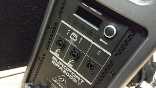 Video thumbnail for Test Behringer MPA200BT 8″ Portable Wireless Bluetooth Speaker by Para Jagoan Neon
