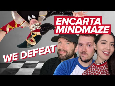 WE COMPLETE ENCARTA MINDMAZE! | Defeating the Hellish Trivia Maze from Microsoft Encarta