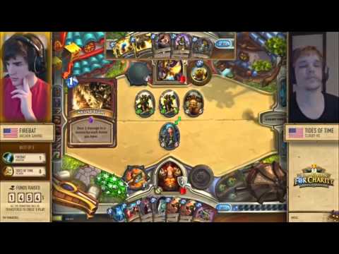 Kinguin for Charity Christmas Edition 2014 Hearthstone - Quarterfinals - Firebat vs TidesofTime