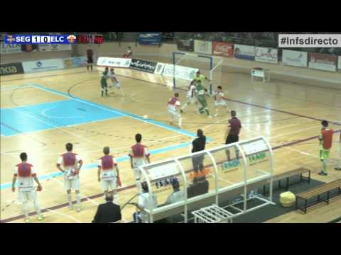 SEGOVIA Futsal 1-2 Elche CF (1 partido de la eliminatoria de PLAY-OFF) - Goles