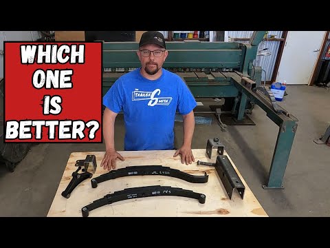 TRAILER SPRINGS: Double Eye vs Slipper Springs - What You NEED to Know!