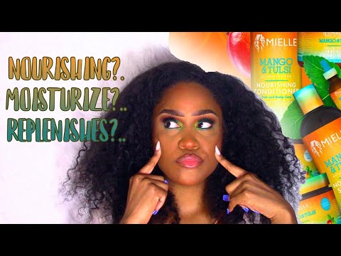 Mielle Organics Mango & Tulsi Nourishing Conditioner (12 Oz) video review thumbnail