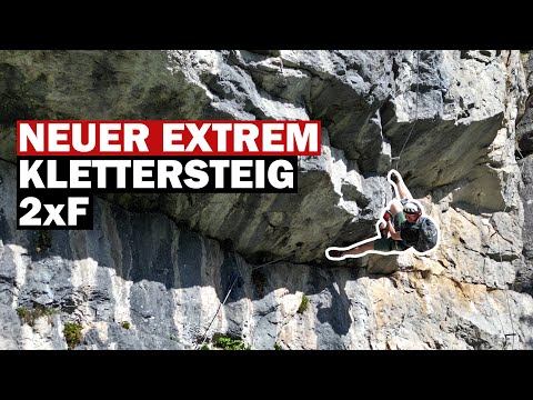 The new hardest via ferrata Platzbock via ferrata