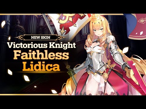 [Epic Seven] Faithless Lidica: Victorious Knight Skin Preview