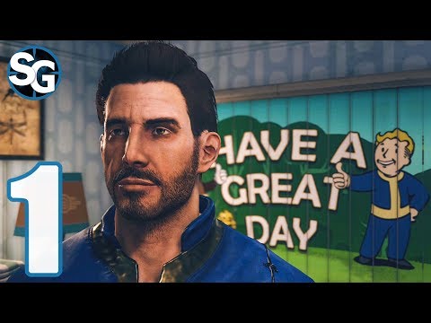 Fallout 76 BETA Walkthrough Gameplay (No Commentary) | INTRO - Part 1