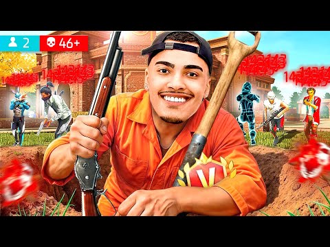ESTAVA UMA PARTIDA SOLO vs SQUAD PERFEITA, ATÉ QUE… - FREE FIRE MOBILE 