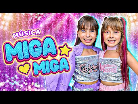 MIGA MIGA - MÚSICA Laurinha e Helena ( CLIPE OFICIAL )