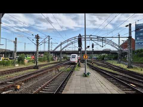 Abfahrt des InterCityExpress 619 am 15.07.2025 in Kiel Hbf
