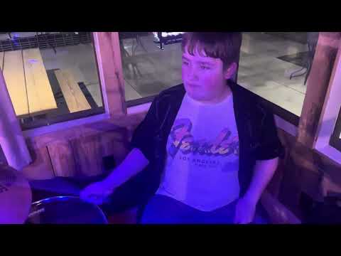 Well.. yea… that’s my bosses kid. Wow, amazing on drums. Ah…. Crew, keep an eye on him.