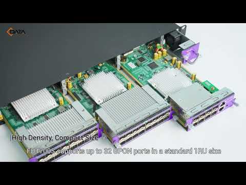 Expandable OLT FD1700S: Your Gateway to Future-Proof Networking by C-Data!