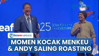 Momen Purbaya & Andy F Noya Saling Roasting hingga Buat Anak Muda Tertawa: Jangan Anggap Enteng Saya