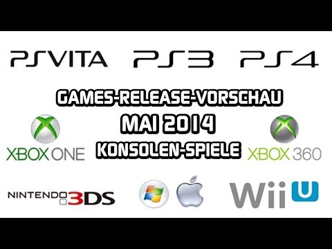 Games-Release-Vorschau - Mai 2014 - Konsole // powered by Konsolenschnäppchen.de