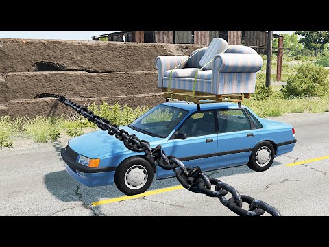 Mobil vs Chain #5 - BeamNG Drive