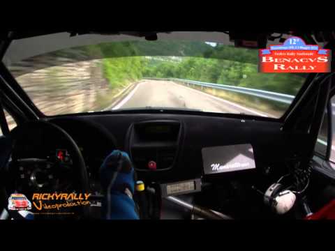 CAMERA CAR CAMPEDELLI   FAVA   12° BENACUS RALLY 2014 P S 7 PERI FOSSE