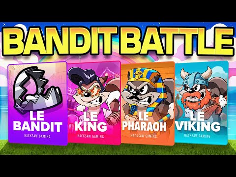LE BANDIT vs LE PHARAOH vs LE VIKING vs LE KING!