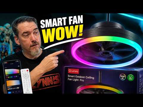 Unboxing and Reviewing the Lumary Outdoor Ceiling Fan and Light: Good lighting, even better cooling