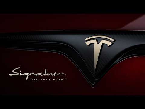 Model S & X Signature Delivery Event