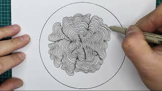 Test your patience with this doodle - art challenge! #arttutorial #mindfulness