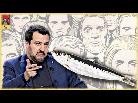 Salvini:"...e la sardina e l'intellettuale" - il Jingle di La Corte per La Zanzara