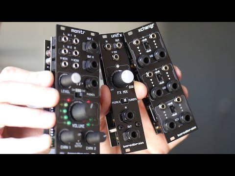 Boredbrain Monitr, UniFX, and Xchangr brief introduction