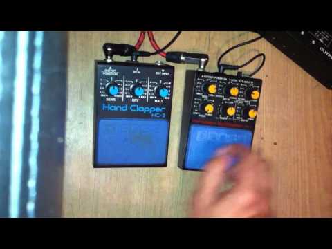 Boss HC-2 Hand Clapper & Boss PC-2 Percussion Synthesizer f